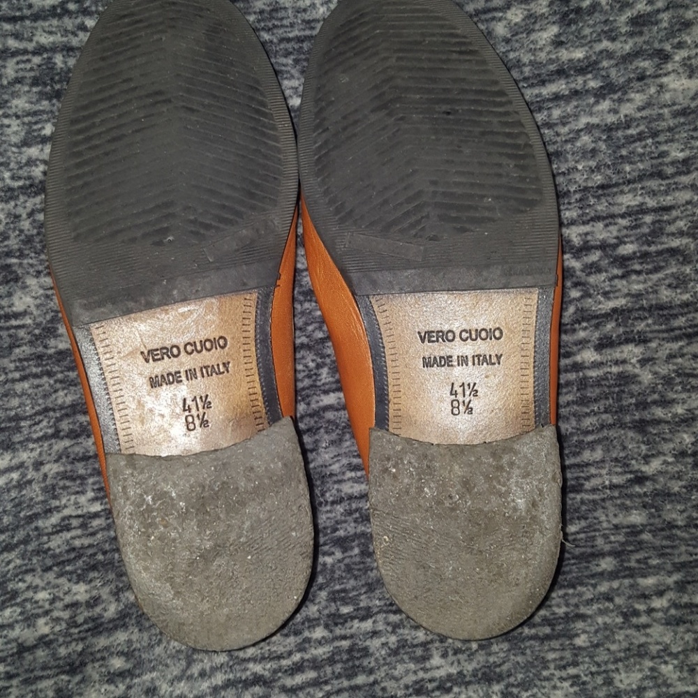 LINEA UOMO DI MARIO LEATHER LOAFERS SHOES 41.5 8.5 - Picture 5 of 5